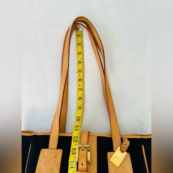 Dooney and Bourke Tote Bag With Leather Trim Medium Size - Picture 4 of 11